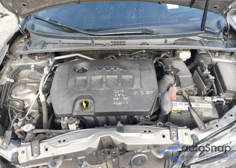 2017 Toyota Corolla Le from USA, damaged, VIN 2T1BURHEXHC826535